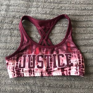 Justice Active sports bra 30